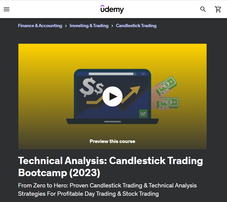 Guide to Candlestick Trading with Candlestick & Technical Analysis by Udemy