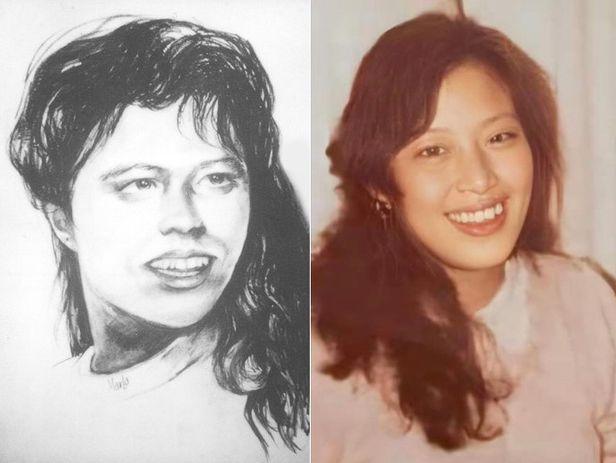 한인여성 김정은씨의 시신이 발견된 이후 수사를 위해 제작했던 몽타주와 김씨의 생전 모습. /Georgia Bureau of Investigation 페이스북