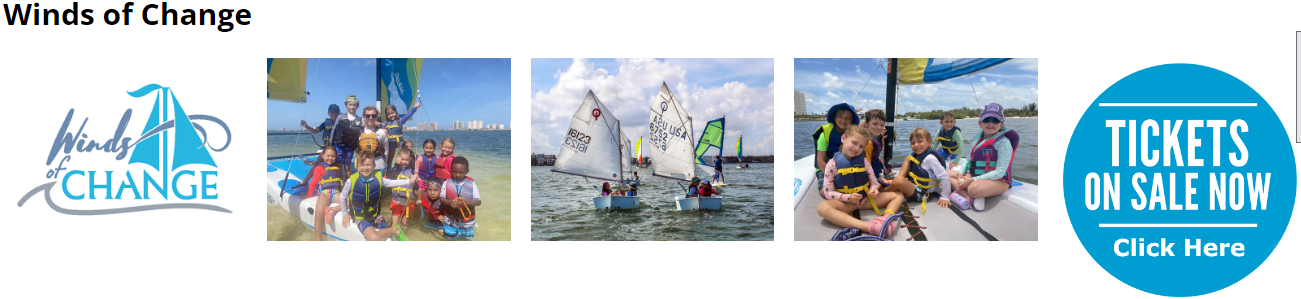 Clearwater Community Sailing Center Announces 3rd Annual Winds of Change Boat Parade Featuring 