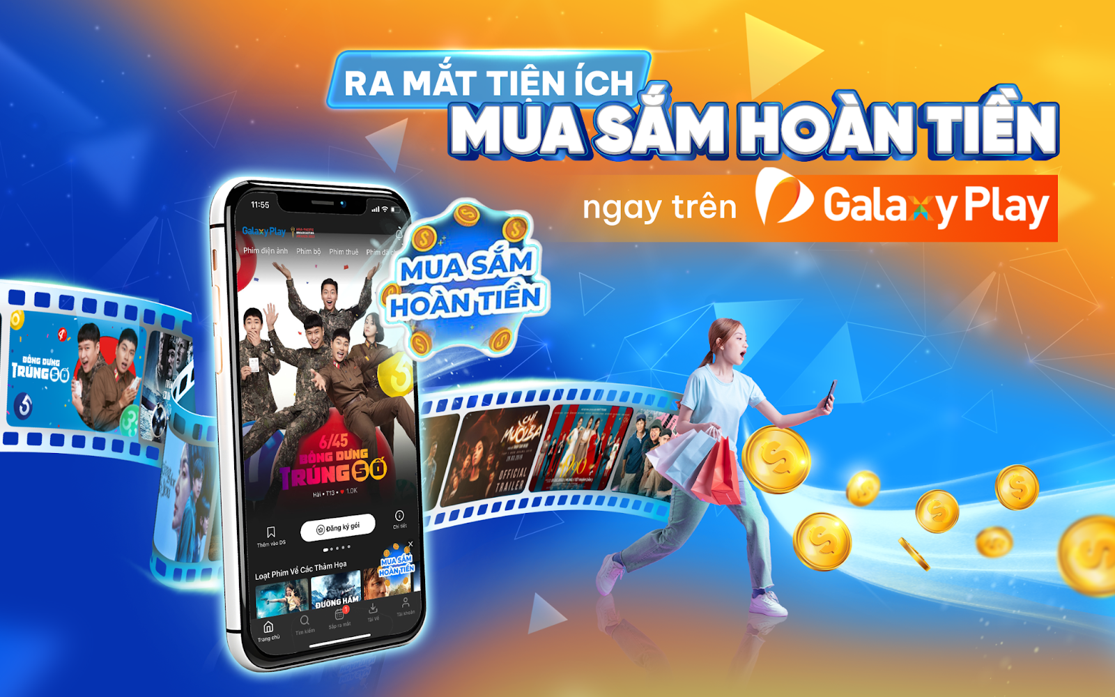 Galaxy Play ra mắt tiện ích “Mua sắm hoàn tiền” ngay trên ứng dụng