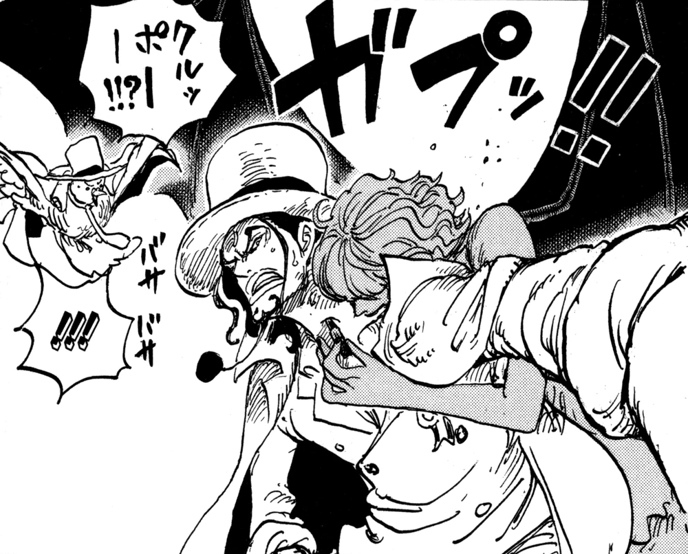 Hattori in One Piece.