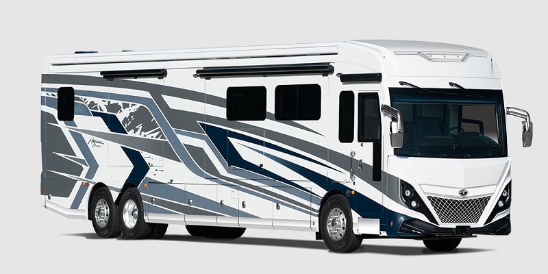 2024 best Class A motorhomes for full-timers American Coach Dream 45P exterior