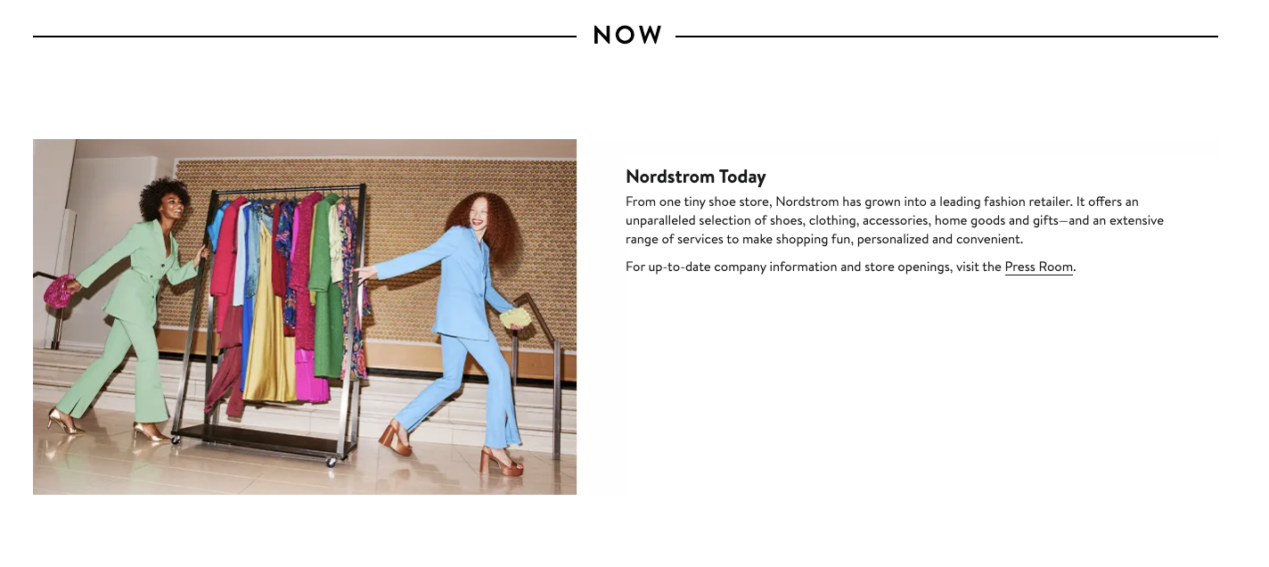 Best mission statement examples: Nordstrom