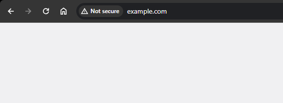 Not Secure