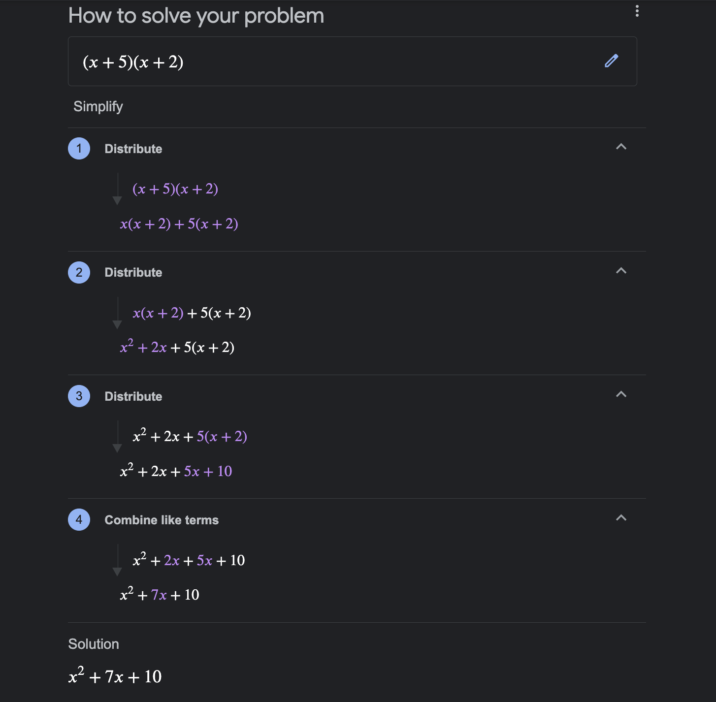 (Contoh penyelesain soal Polinomial. Sumber foto tangkapan layar penulis)