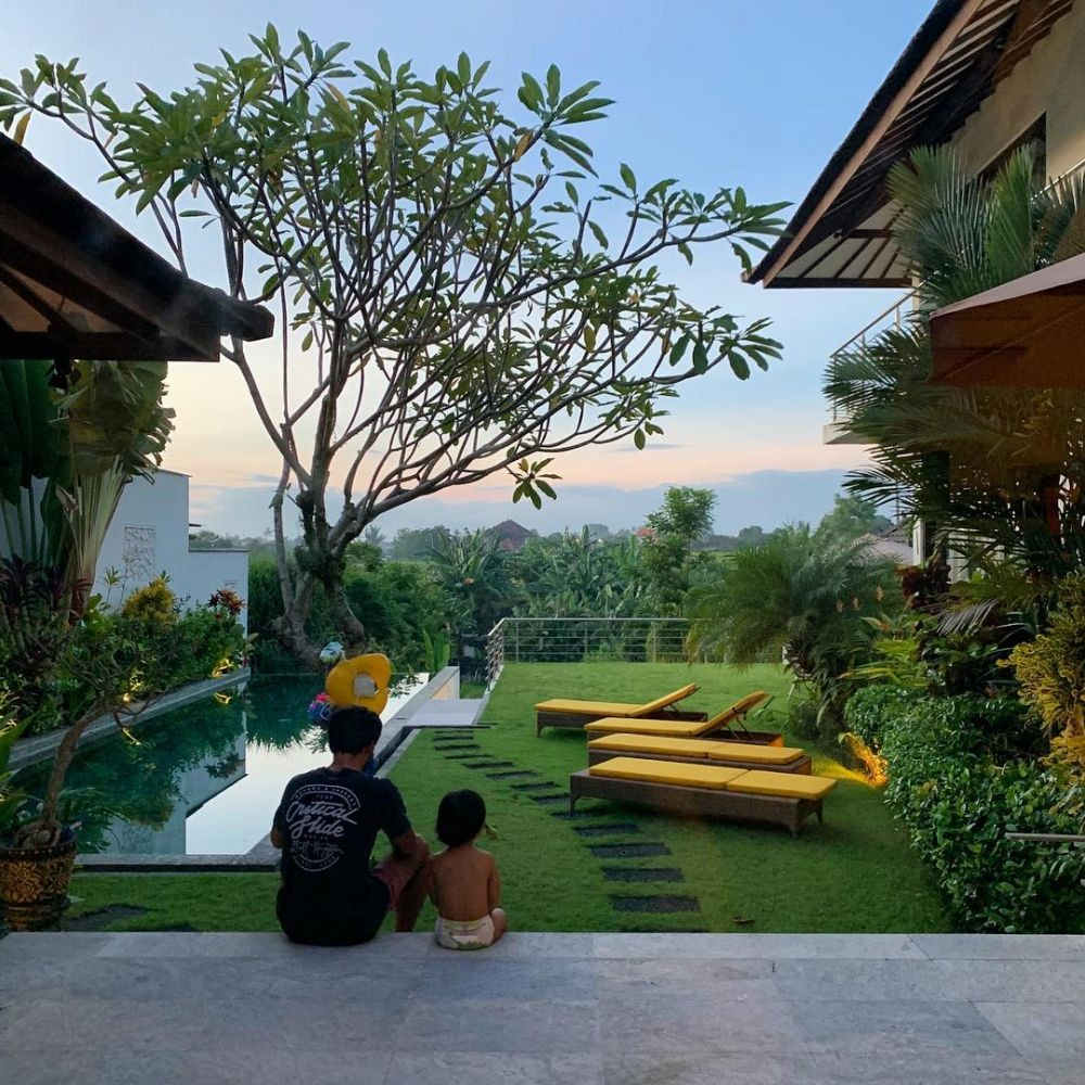 Penampakan rumah Kahi After School di Bali