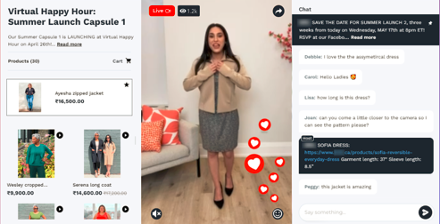 Live Shopping for Ecommerce Brands