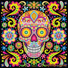 mexican skull art