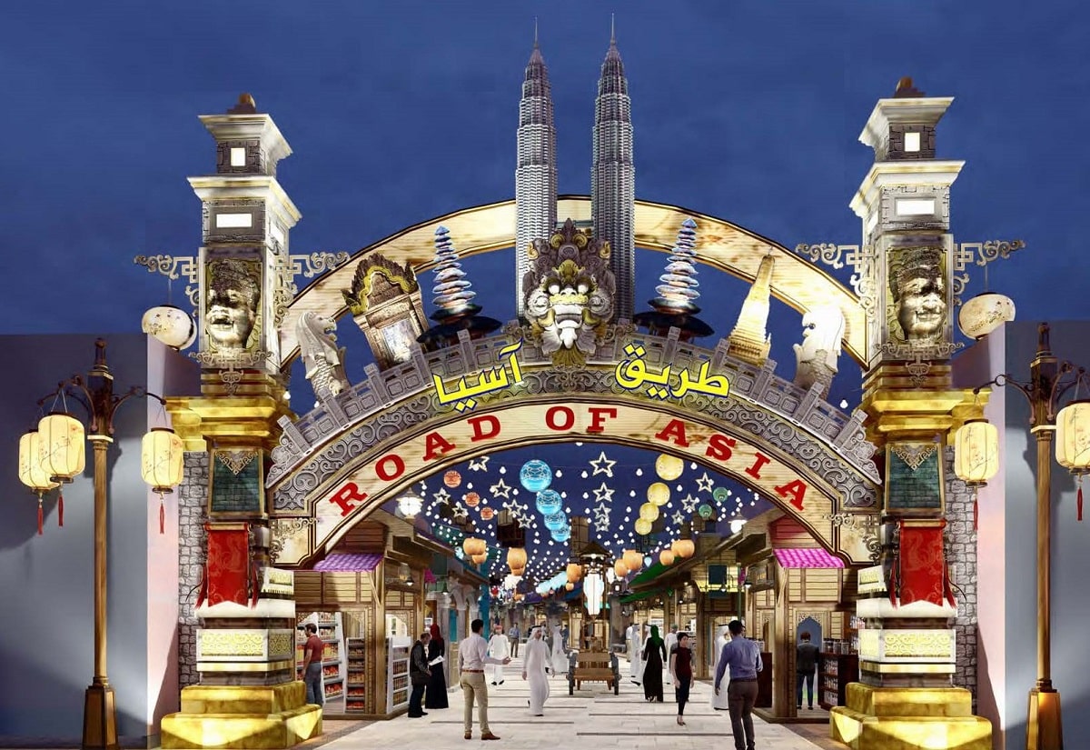 Go on a trip around the world at Global Village.