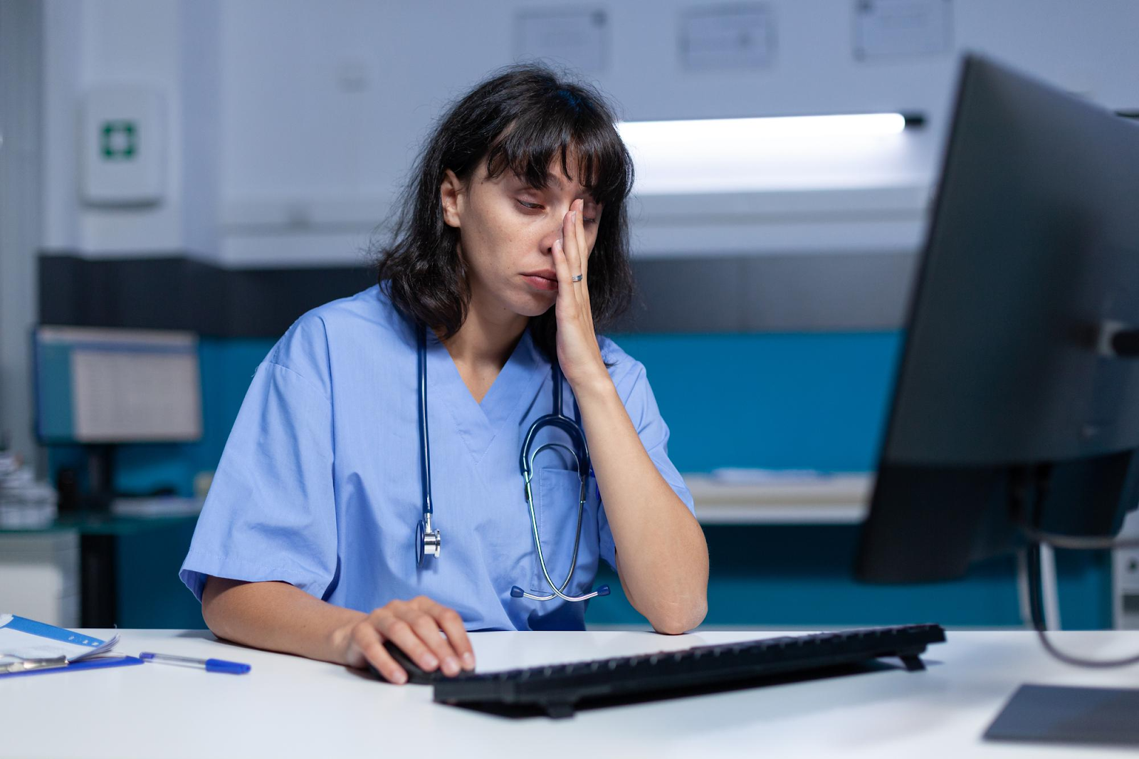 Healthcare Workers Overworked