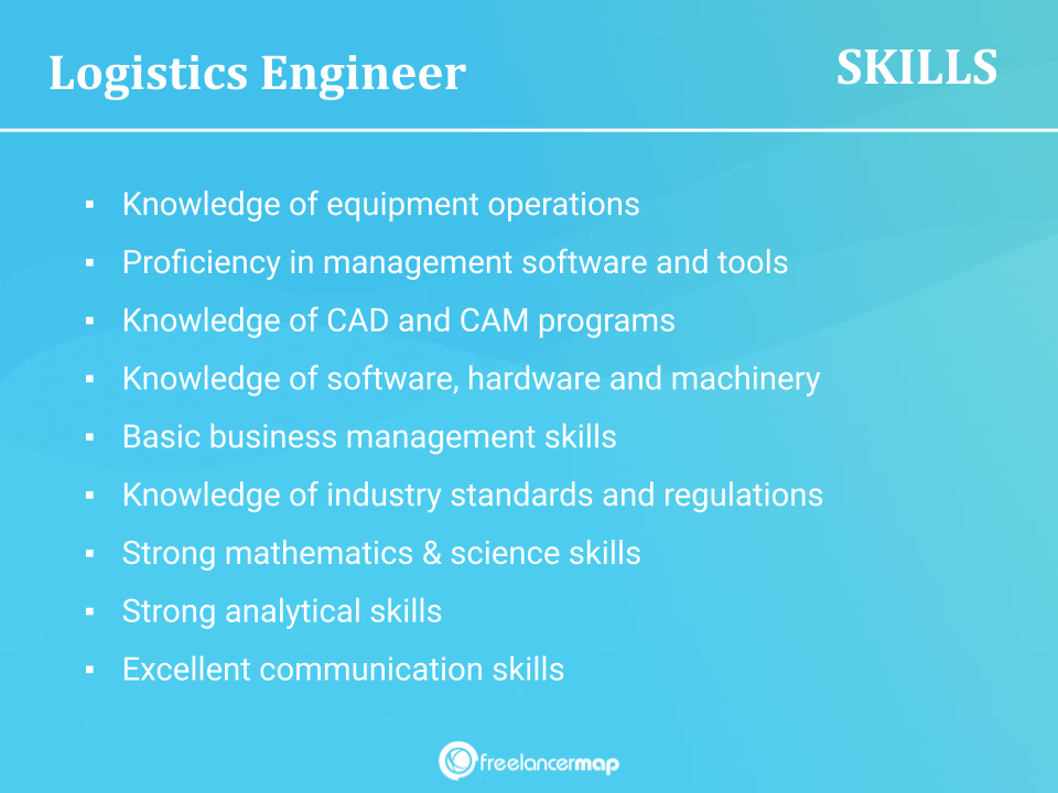 Skills Of A Logistics Engineer