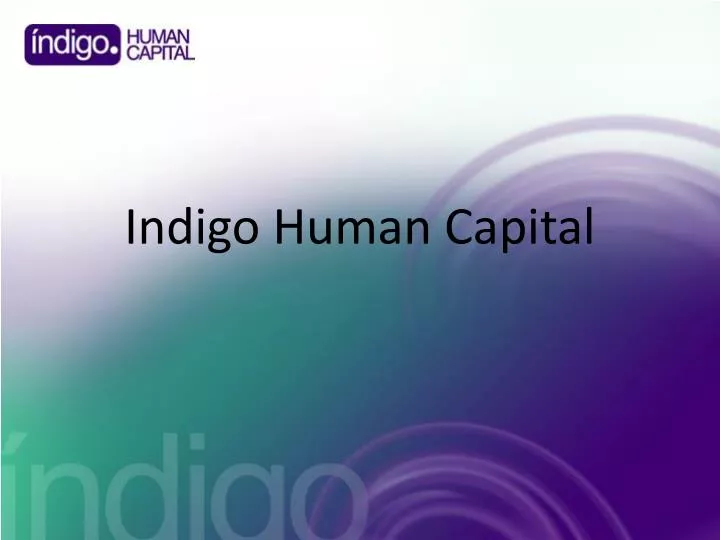 Indigo Human Capital Software de Recursos Humanos