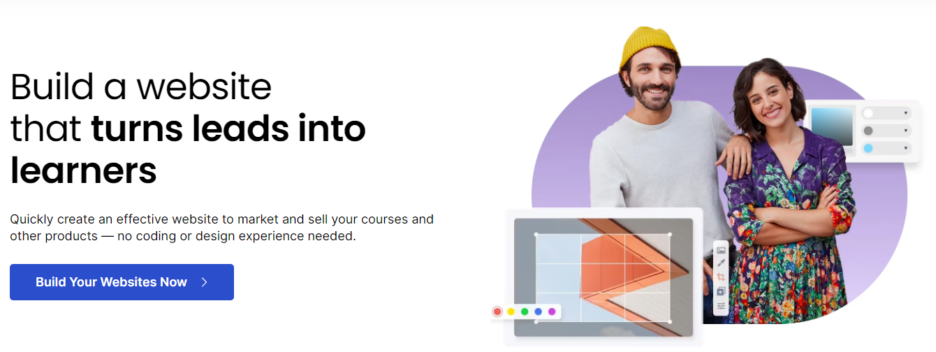 Build a website that turns leads into learners with Thinkific