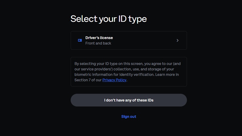 crypto identity verification