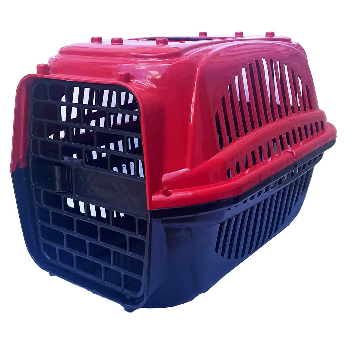 Caixa Transporte Pet N1 Cães Cachorros Gatos Plástico (Vermelho)
