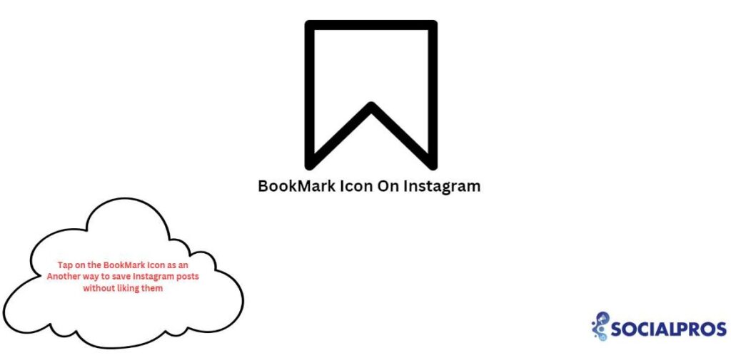 Bookmark icon on Instagram