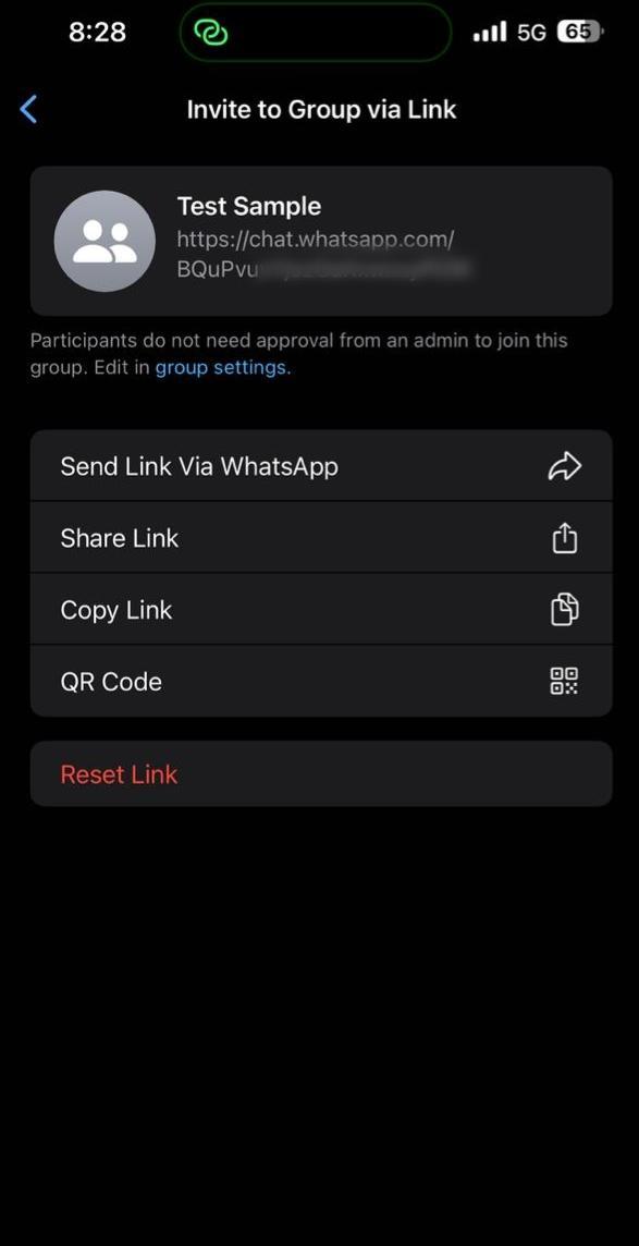 How To Create A WhatsApp Group Link On iPhone?