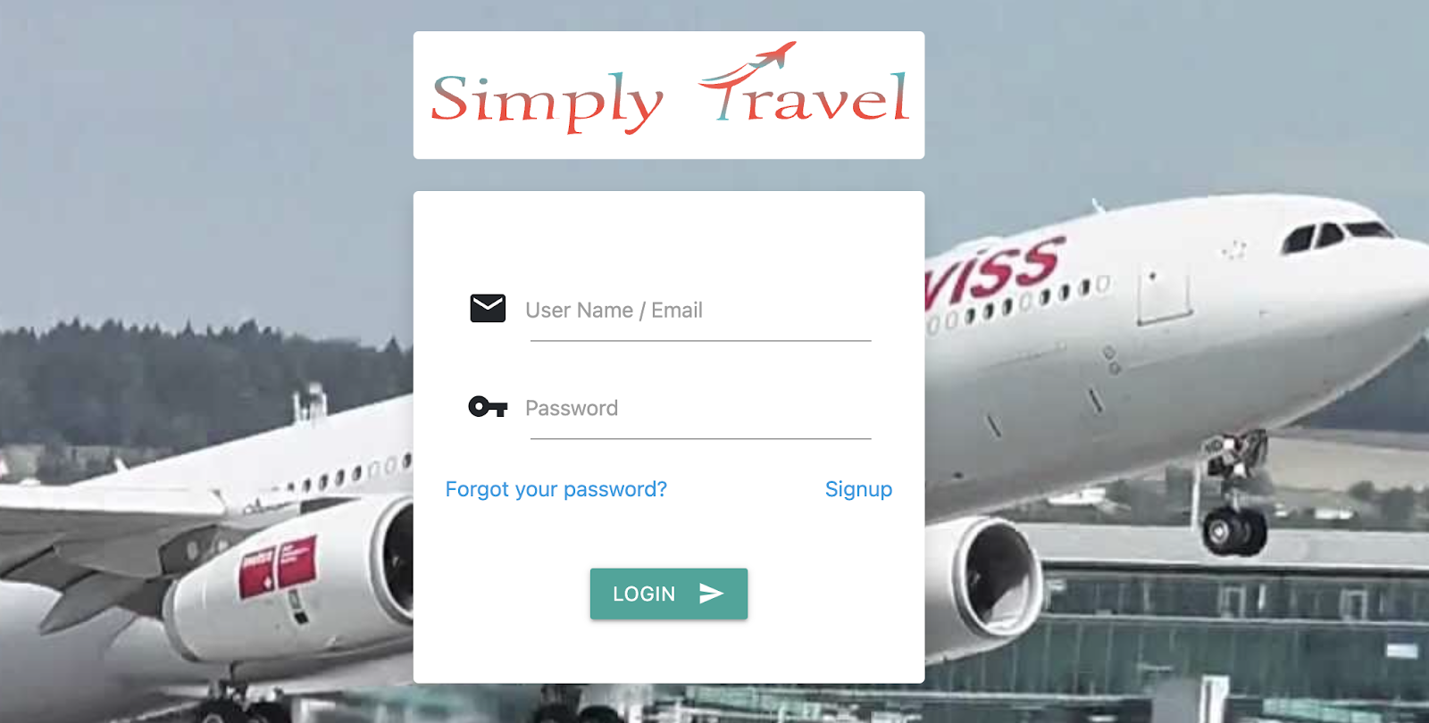 testsigma travel login 