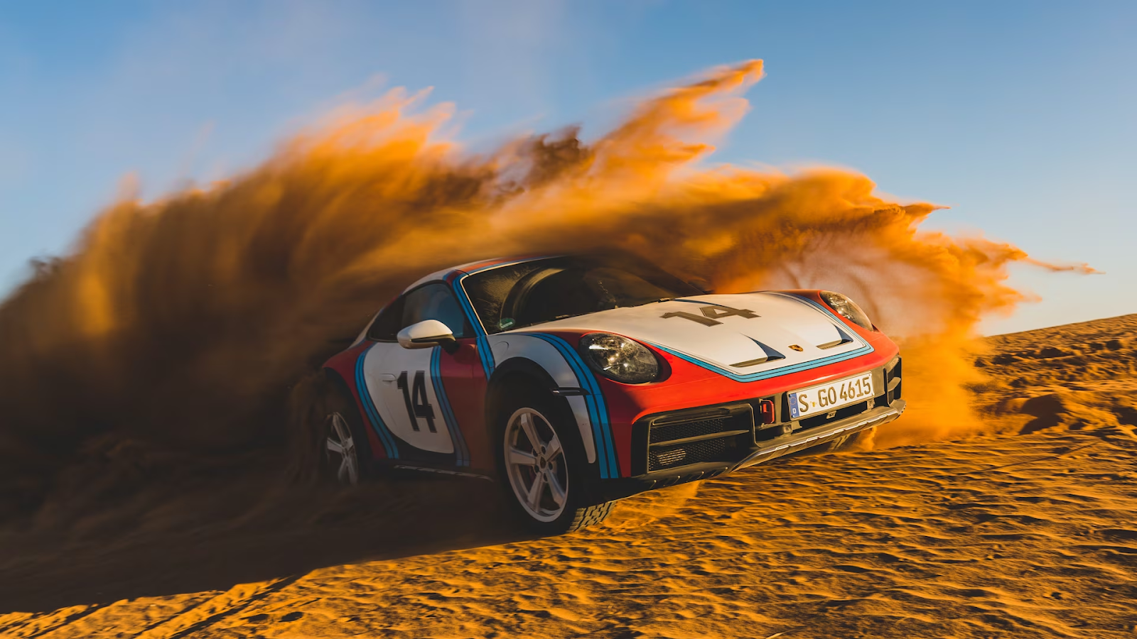 เครื่องยนต์รถยนต์ : Porsche 911 Dakar