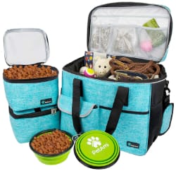 3.กระเป๋าใส่อุปกรณ์เครื่องใช้สำหรับสุนัข PetAmi Dog Travel Bag