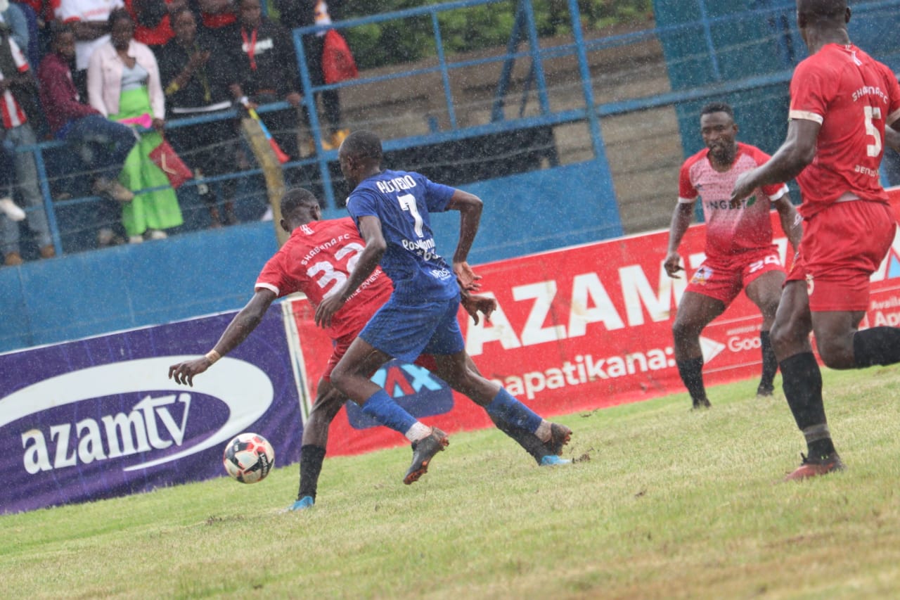 The Players at Machakos stadium.