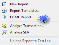 How to use Analyzer in LoadRunner