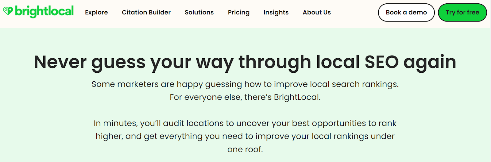 BrightLocal’s Competitor Analysis Tools