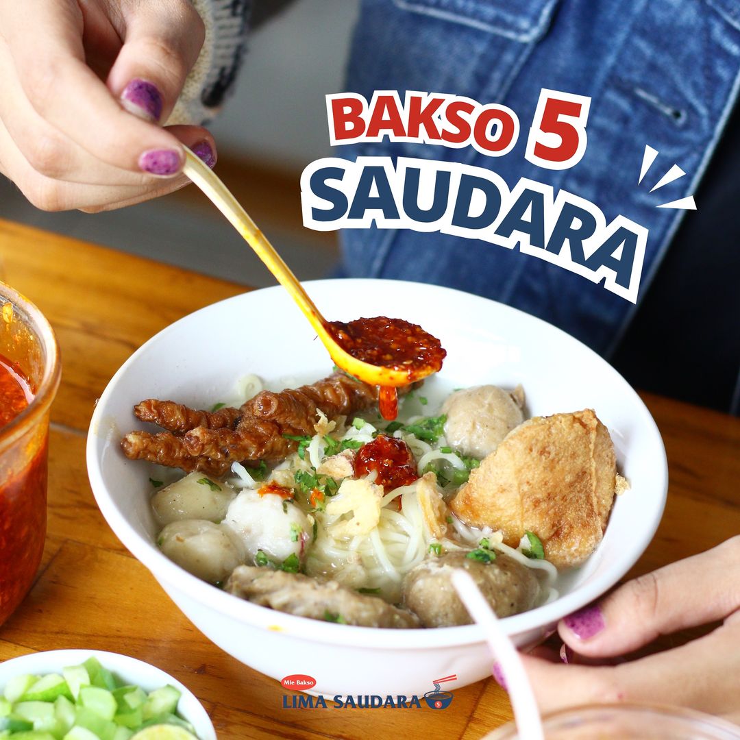 makanan khas bandung bakso 5 saudara