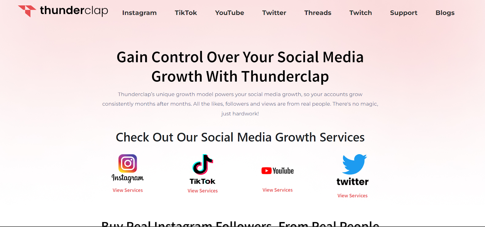 Gain Social Media Growth