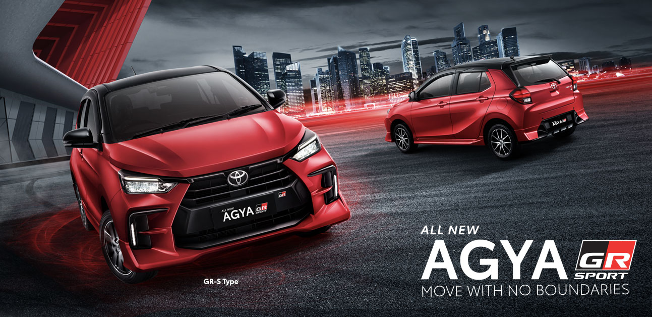 eksterior Agya GR sport 2023