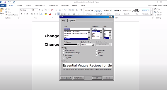 OpenType Features Fontshopinfo.com