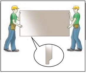 moving Fiber Cement Siding panel