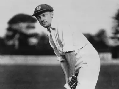 Cricketer Bradman's dominance