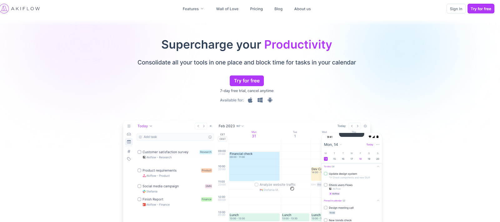 Supercharge your Productivity with Akiflow