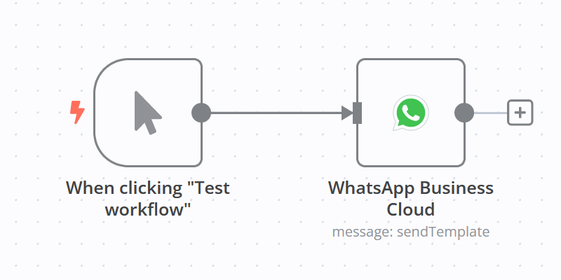 Adding a new n8n workflow with 2 nodes