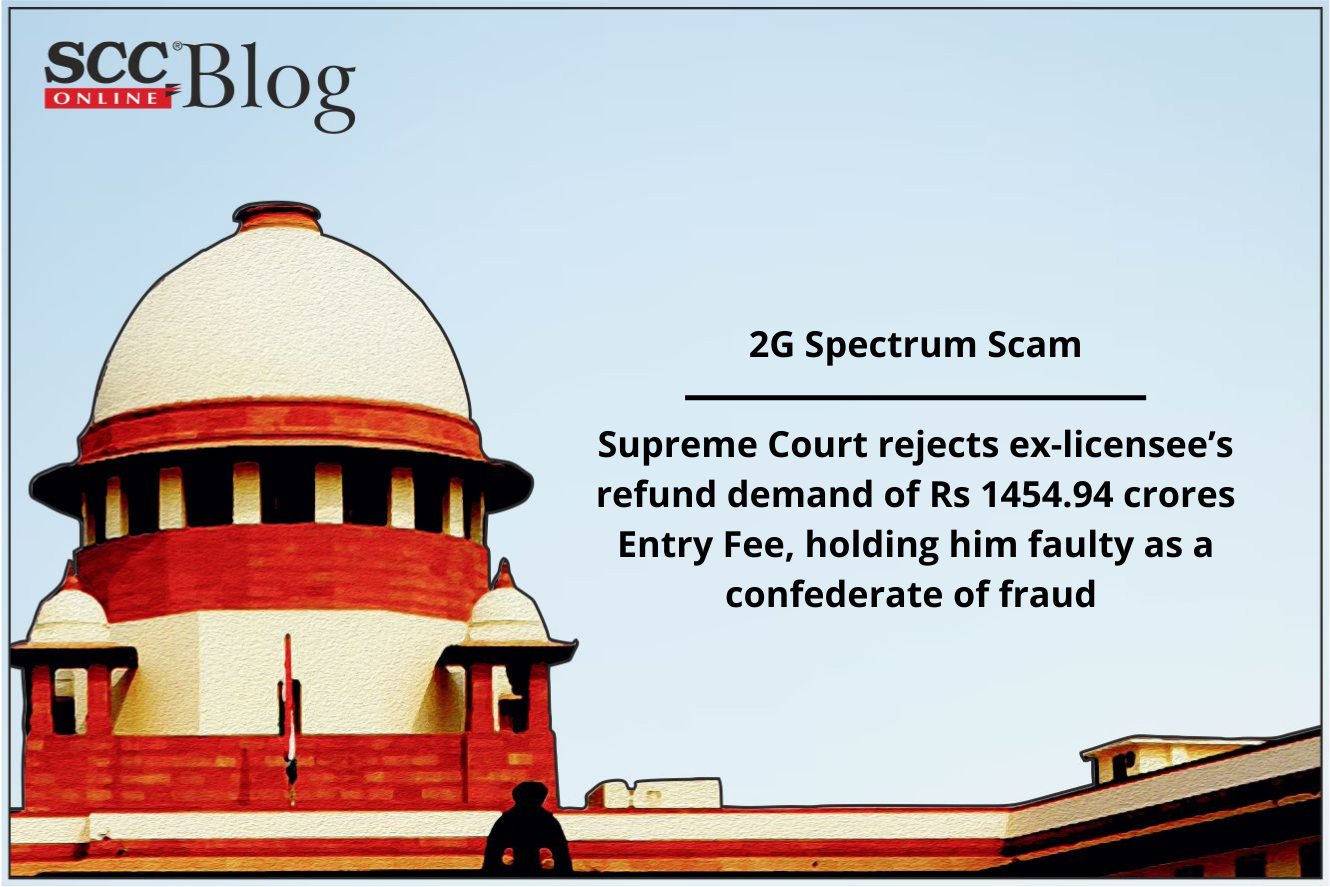 Request for Clarification on 2G Spectrum Scam Verdict by Centre
