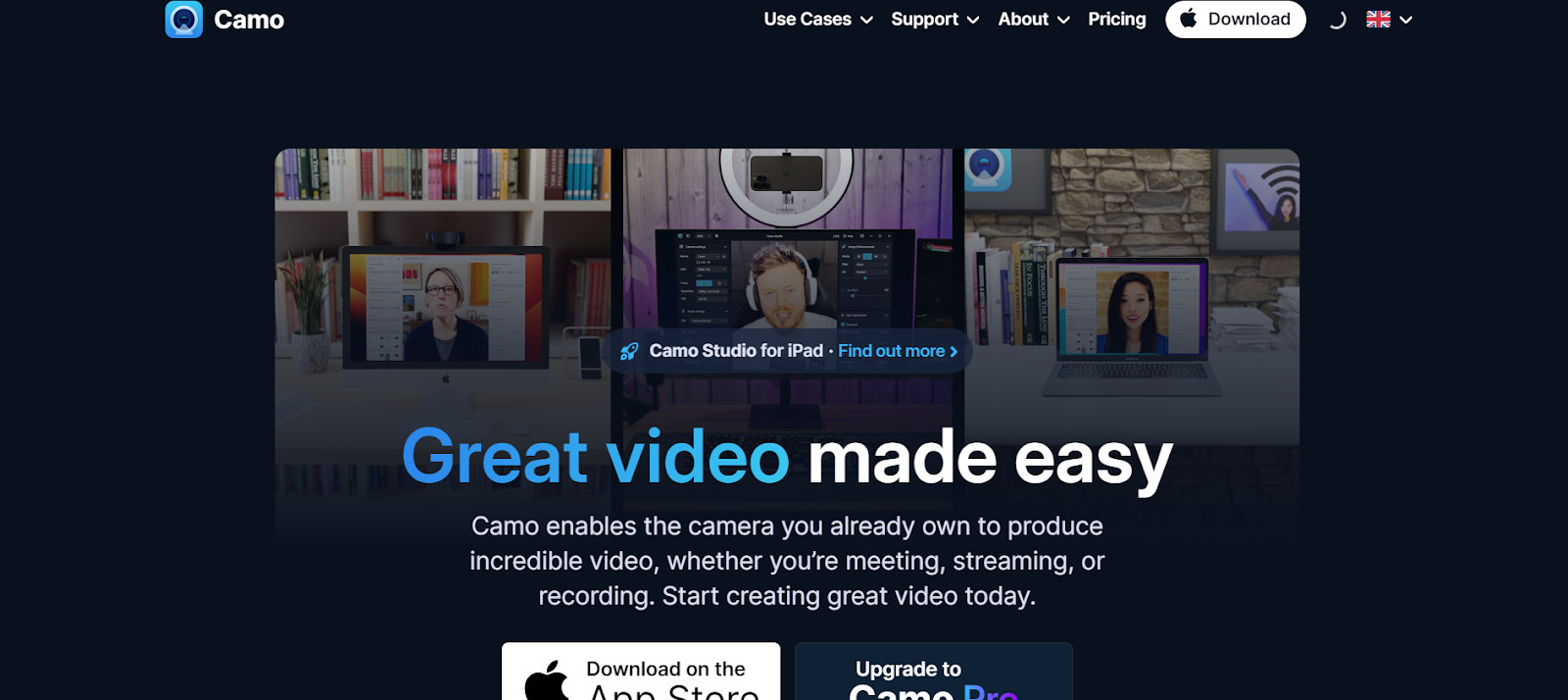 Reincubate Camo - iPhone as High-Quality Webcam