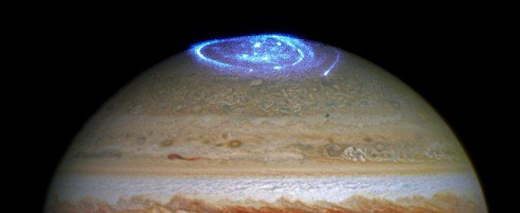Jupiter's version of Northern Lights