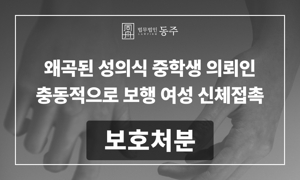 청소년로펌 청소년범죄 미성년자성범죄 성추행가해자 청소년강제추행 성범죄혐의