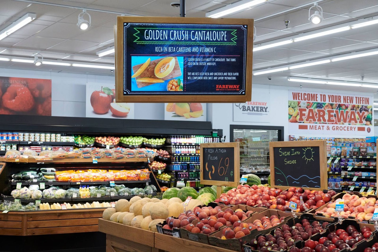 Provide some of the local brands with a competitive edge. Image Source: rAVe. Convenience Store Digital Signage - Rev Interactive