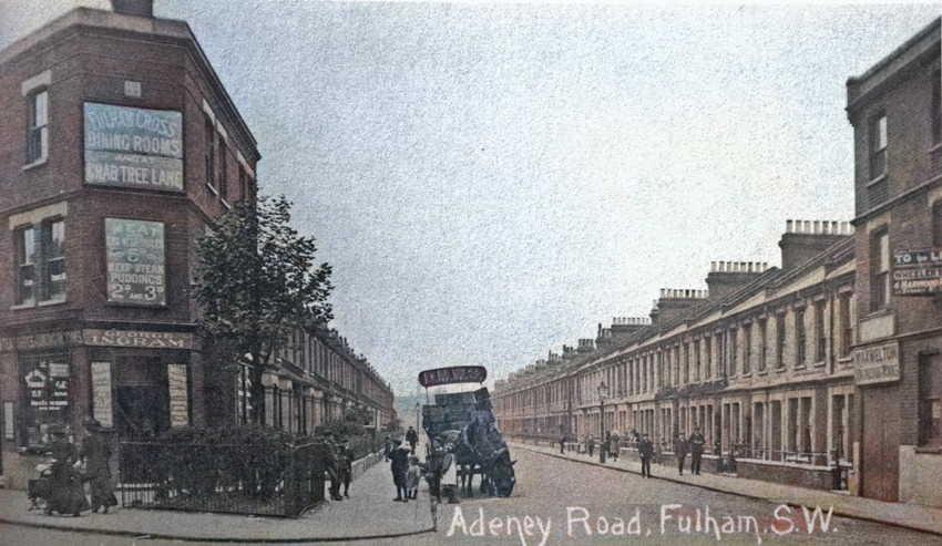 Adeney Road Fulham SW6 early1900s