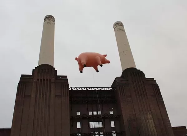 Imagem de conteúdo da notícia "A história por trás do porco gigante da capa de "Animals", do Pink Floyd" #2