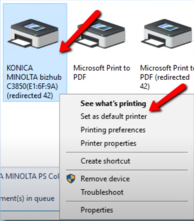 set-as-default-printer