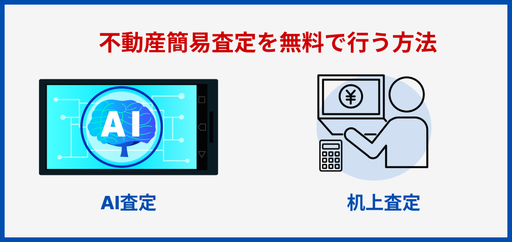 不動産簡易査定を無料で行う方法