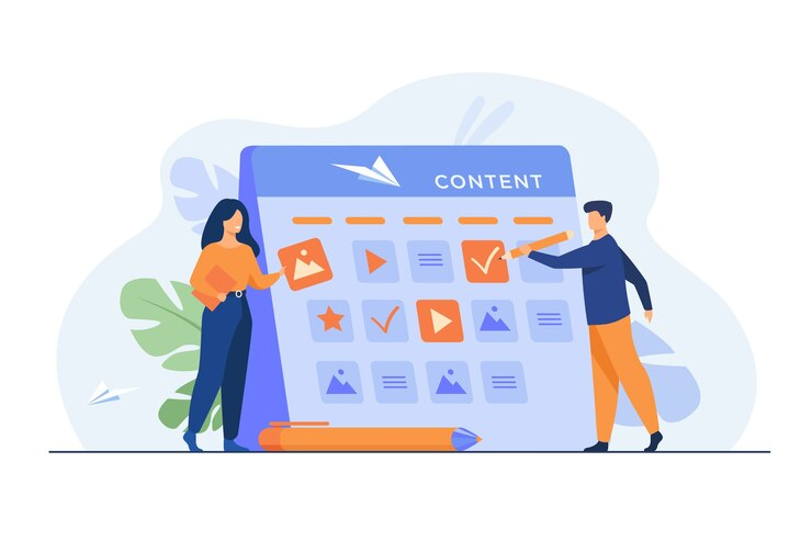 create content calendar