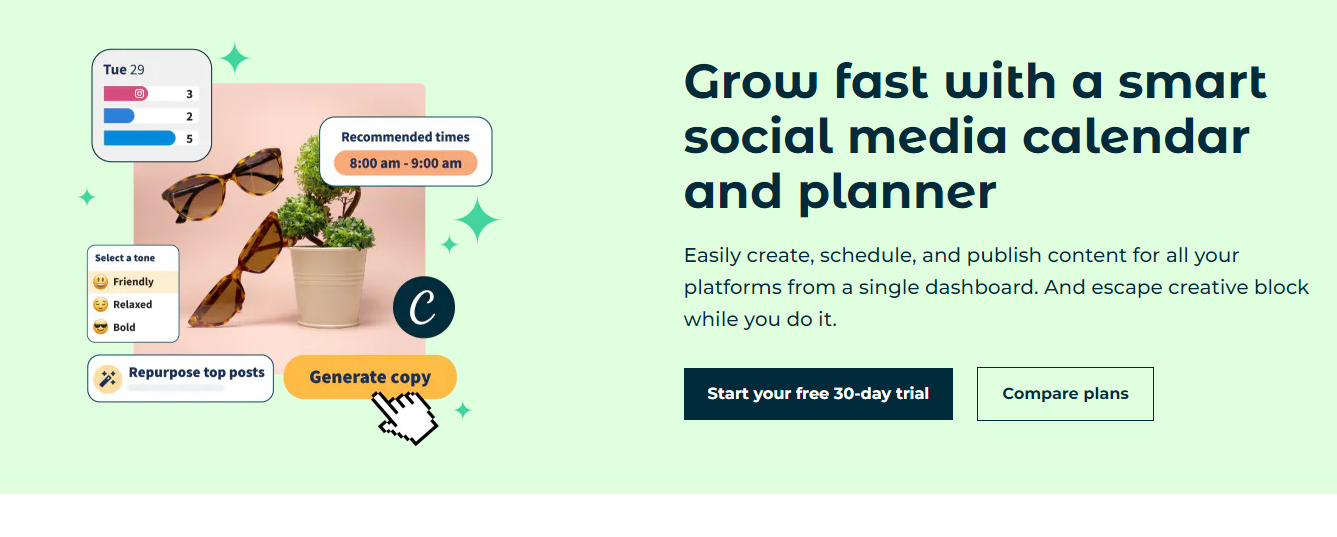 Hootsuite for your Content Scheduling