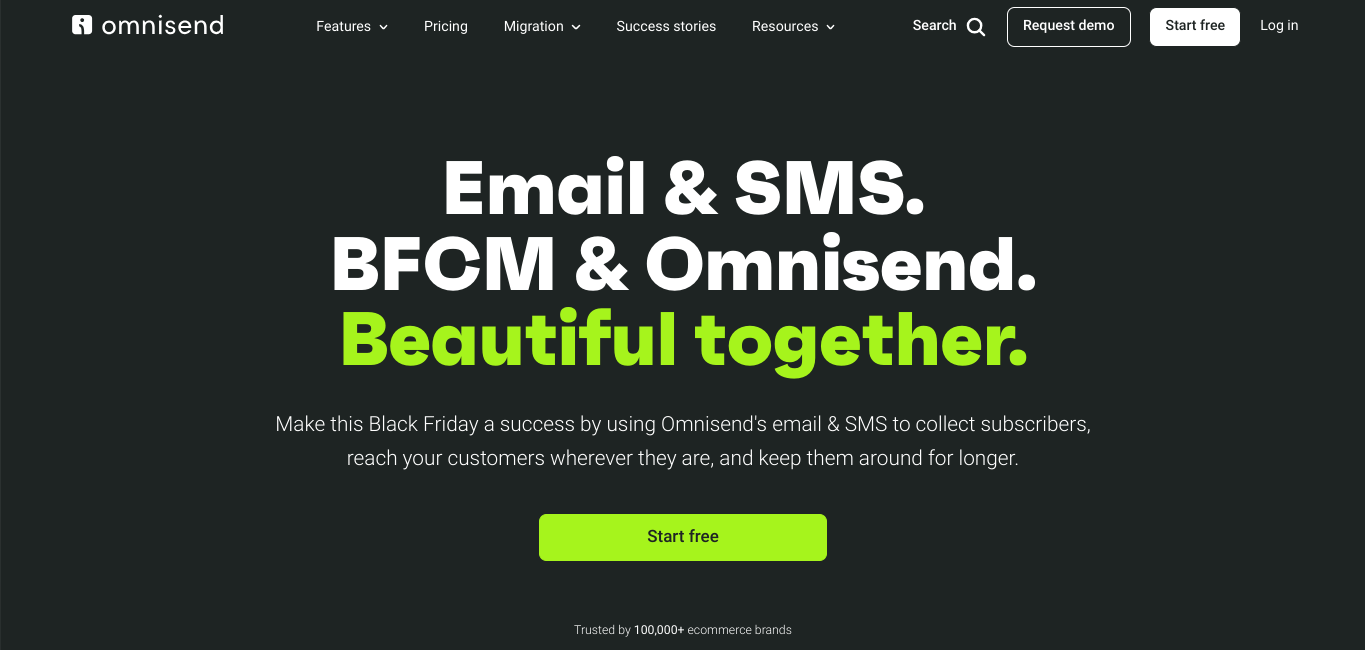Omnisend email marketing automation 