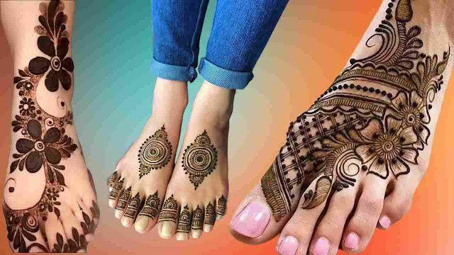 TOP 5 LEG AND FOOT MEHNDI DESIGN FOR BRIDES