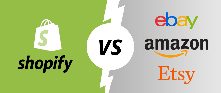 Shopify API vs. eBay/Amazon/Etsy API