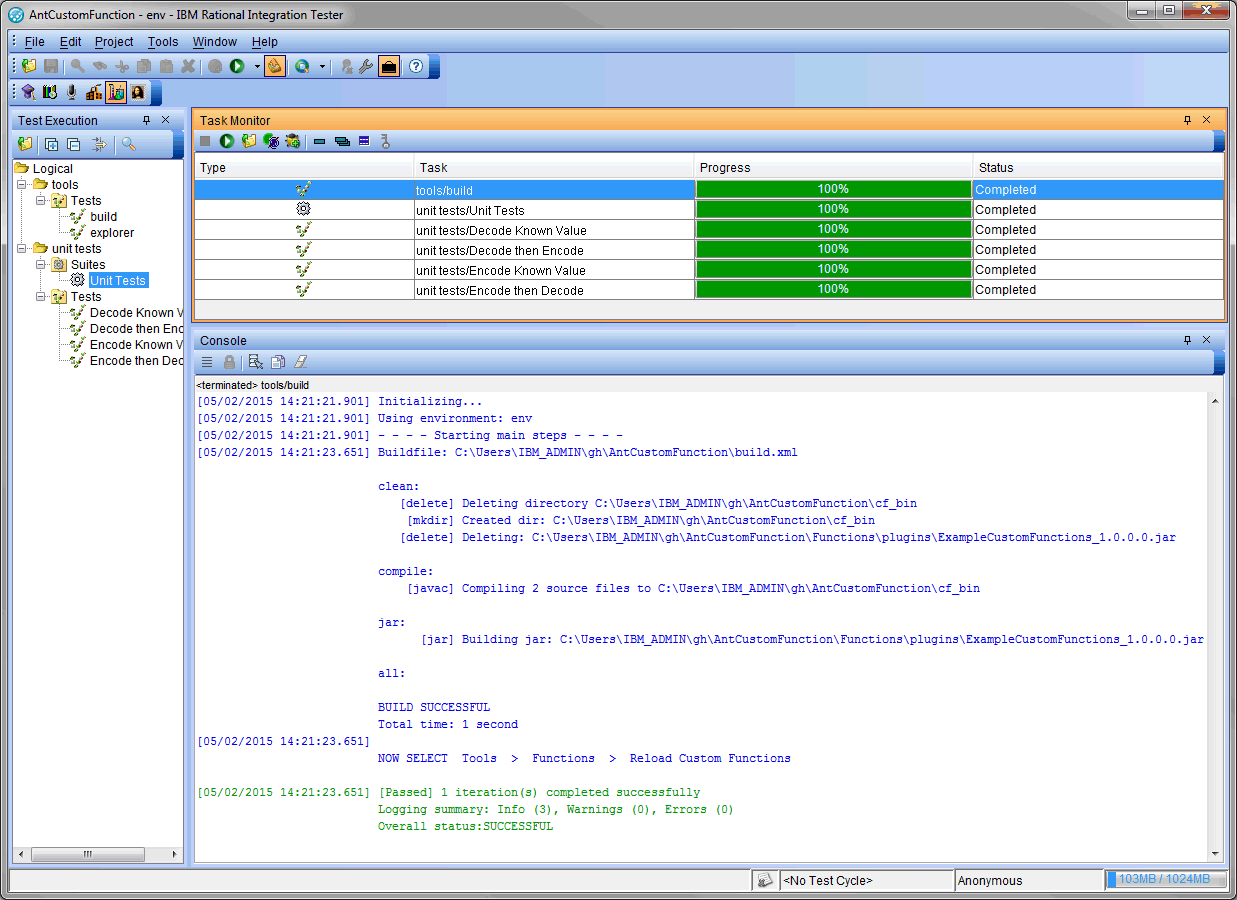 API 测试工具，IBM Rational Integration Tester